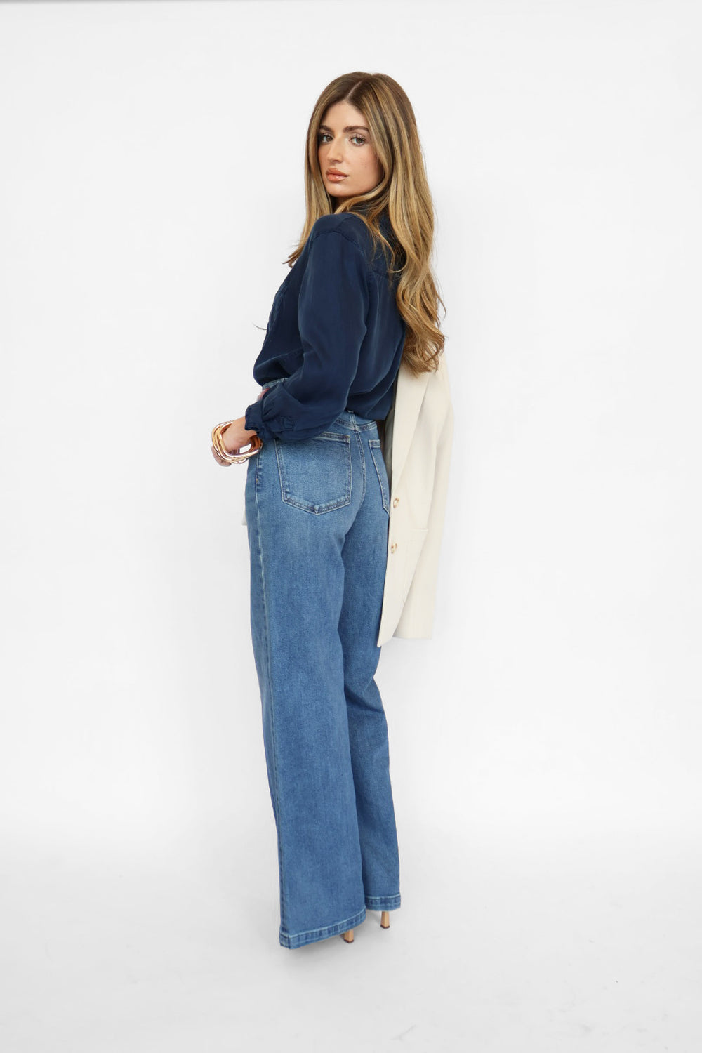 Pistola Lana High Rise Ultra Wide Leg Jeans - SOHO