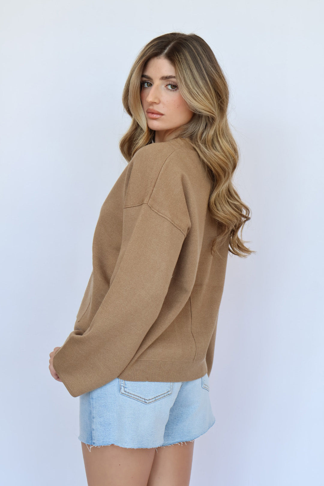 Boyfriend Neutral Cardigan