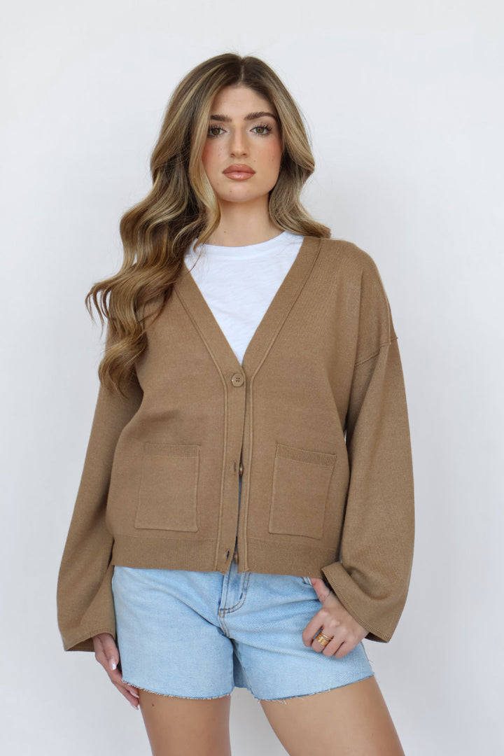 Boyfriend Neutral Cardigan