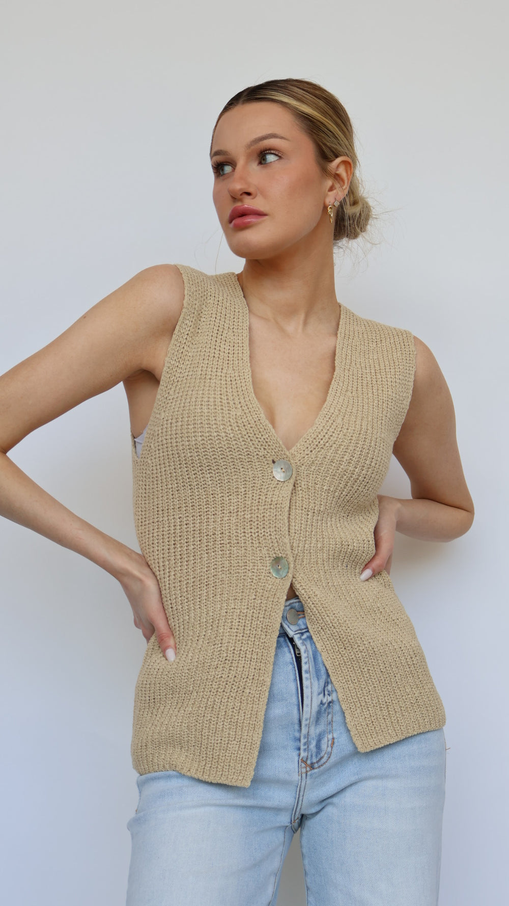 Janie Beachy Sweater Vest