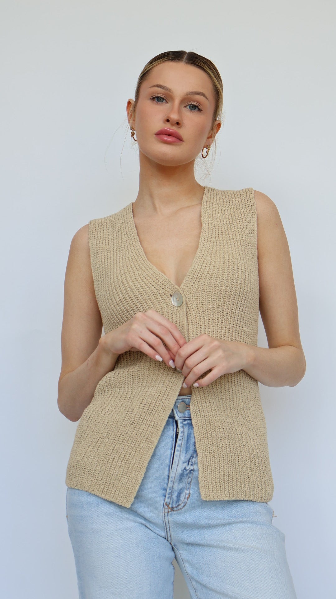 Janie Beachy Sweater Vest