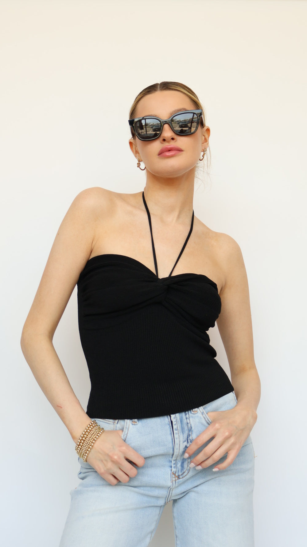 Knit Halter Top