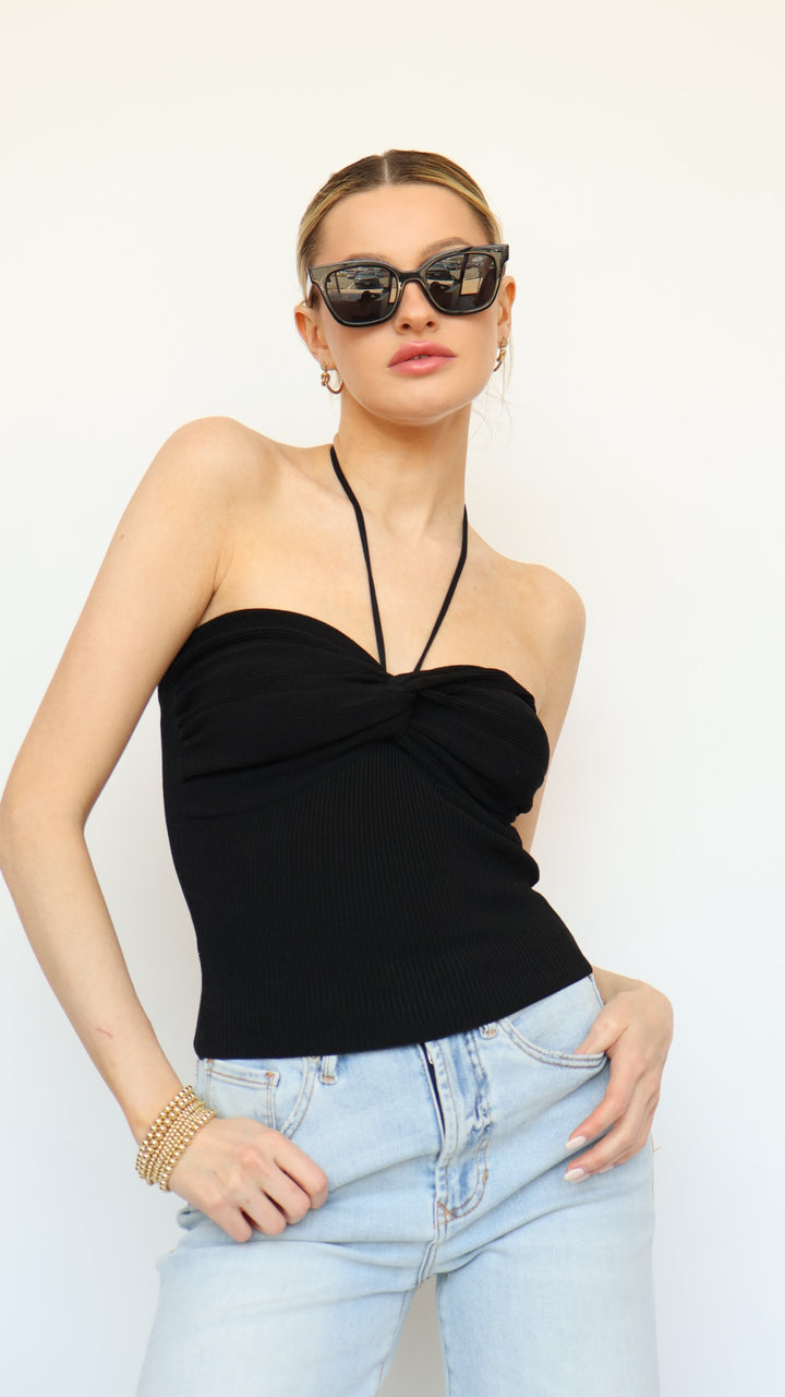 Knit Halter Top