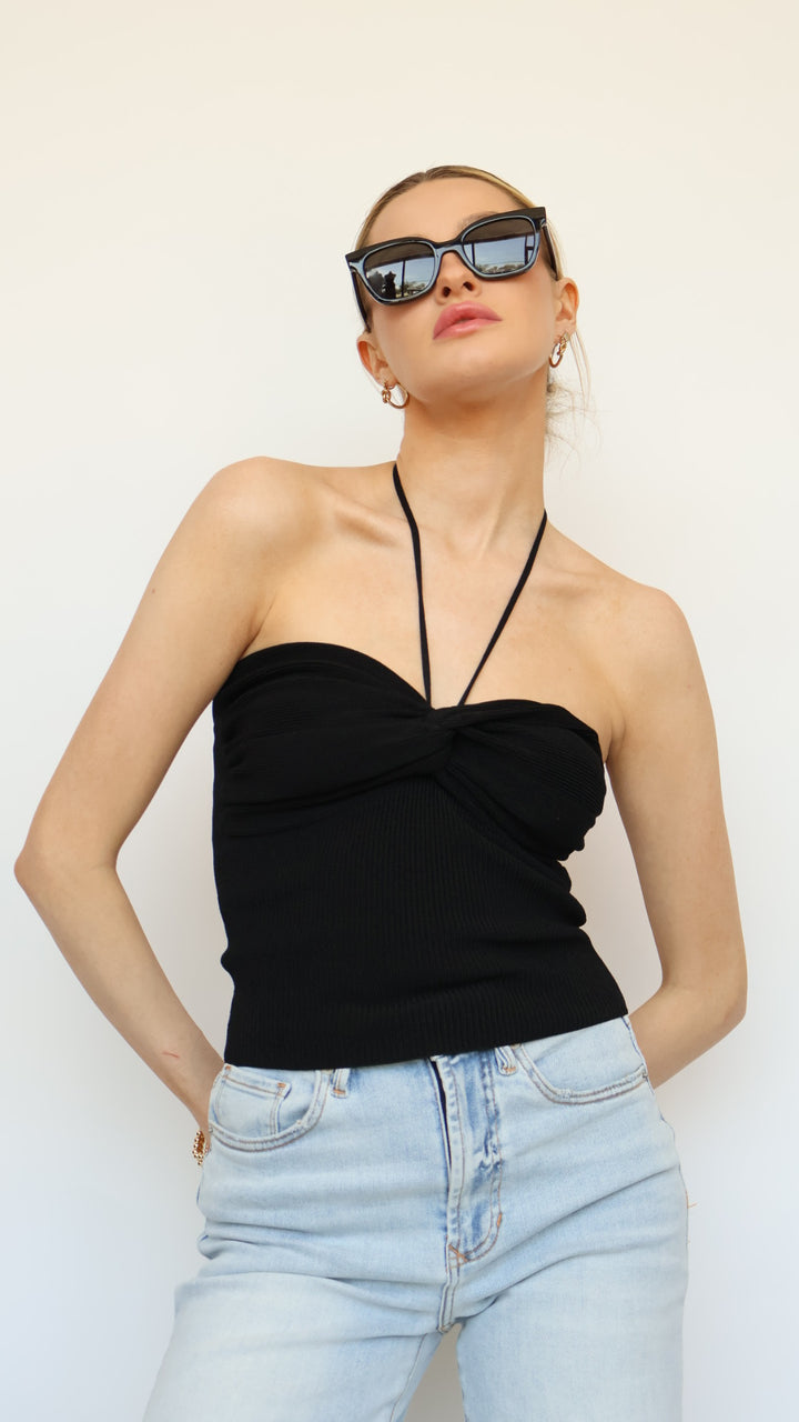 Knit Halter Top