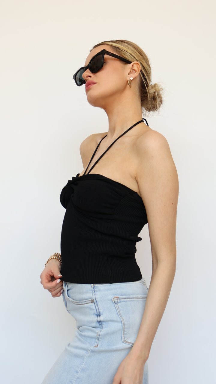 Knit Halter Top