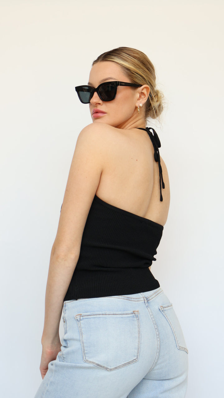 Knit Halter Top