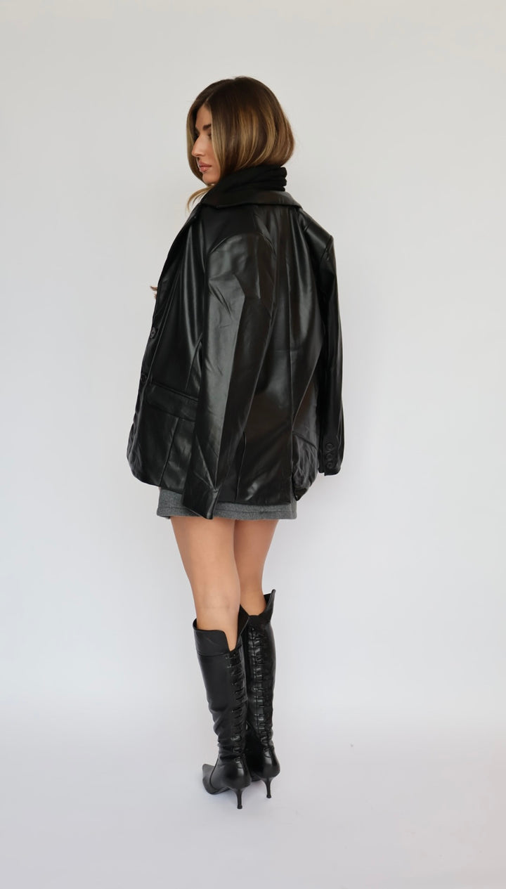 Double Front Pocket Mini Skirt