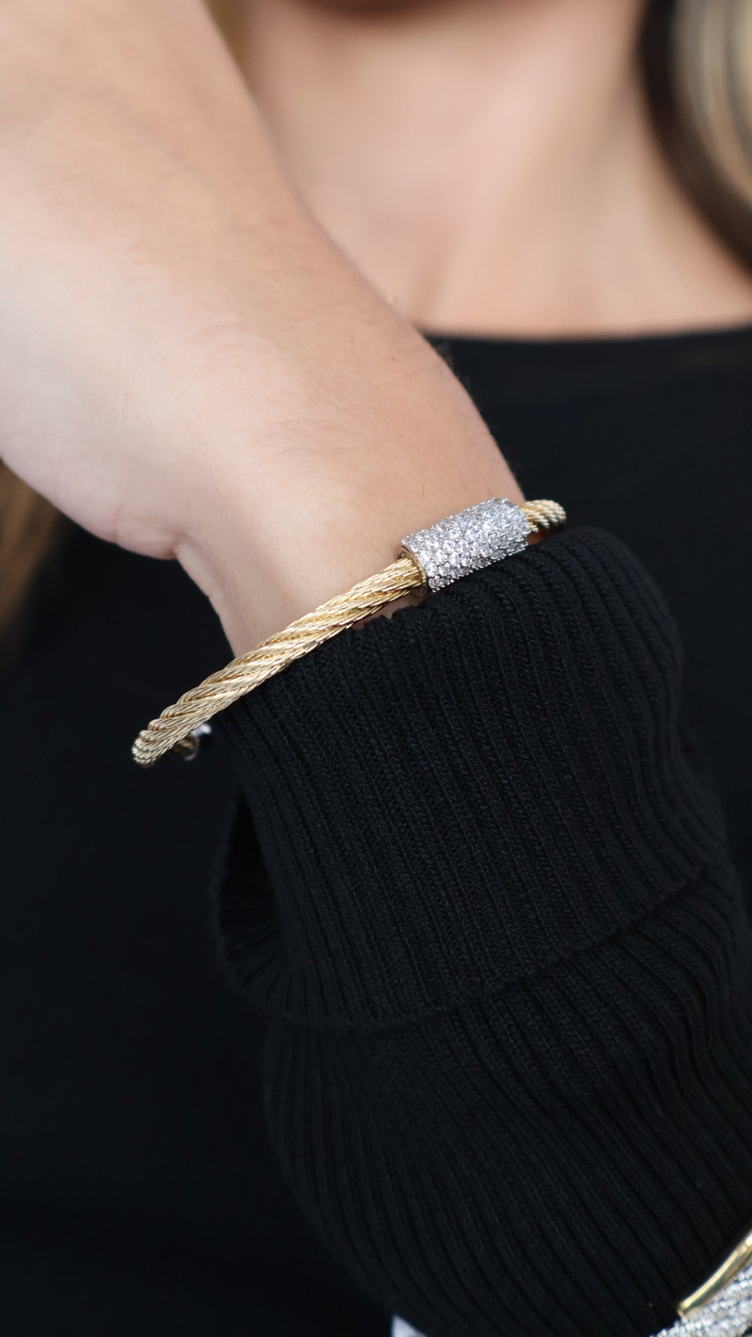 Statement Two Tone Cuff