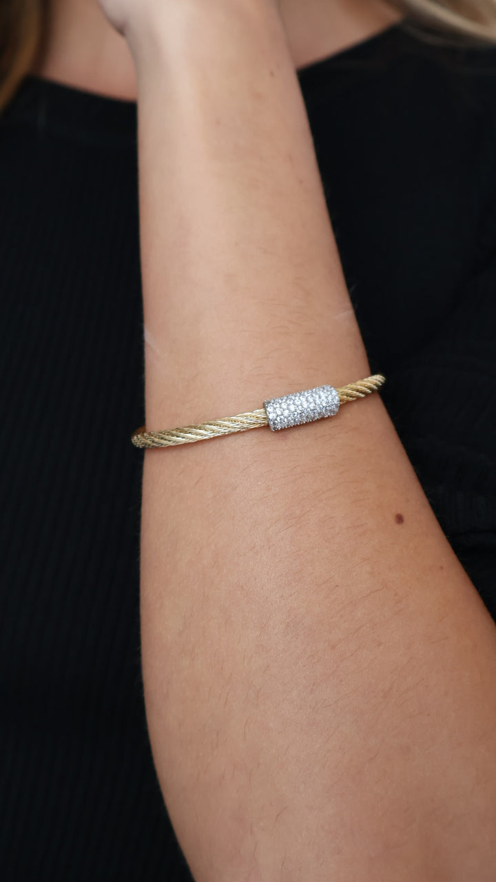 Statement Two Tone Cuff