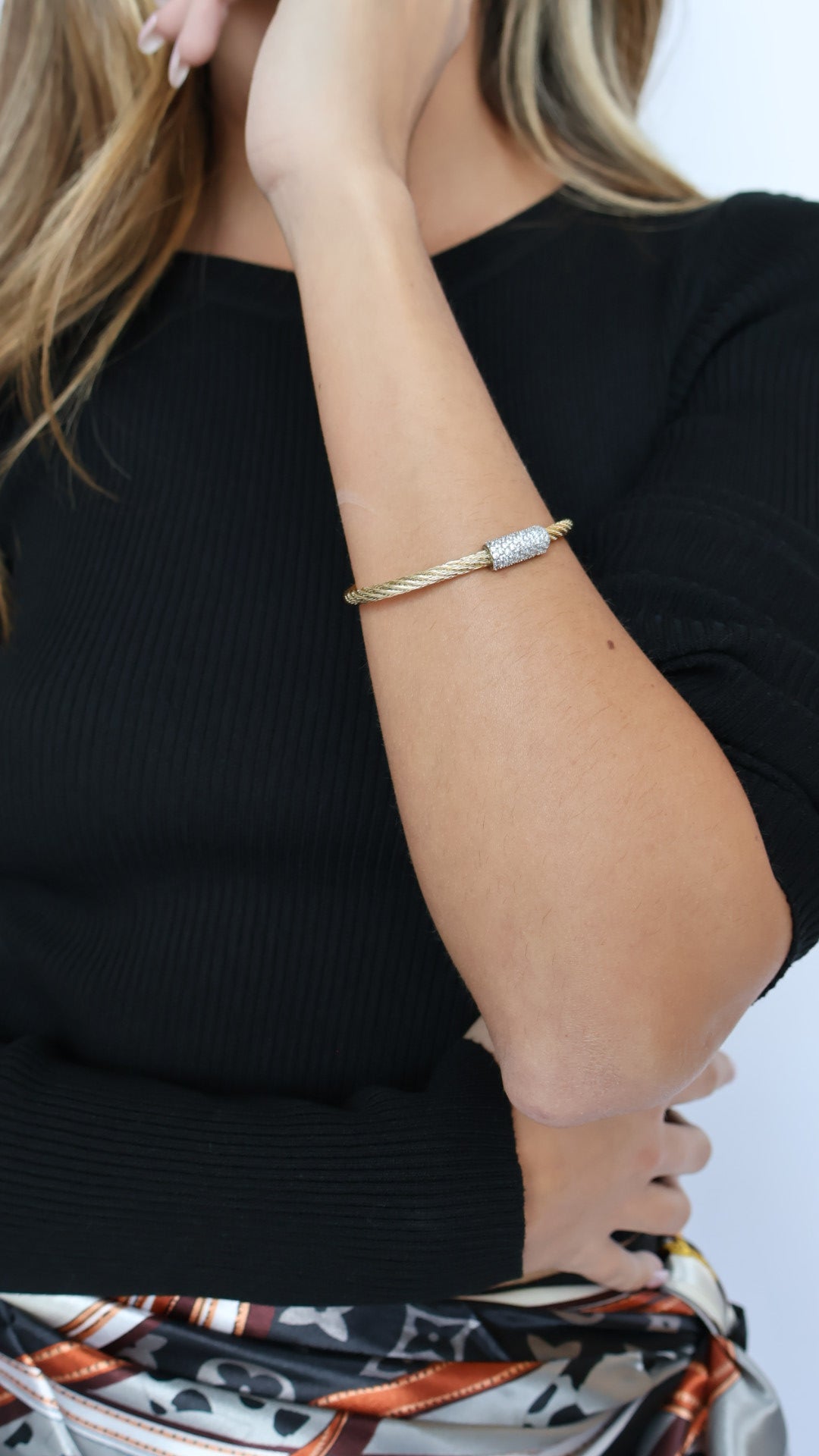 Statement Two Tone Cuff