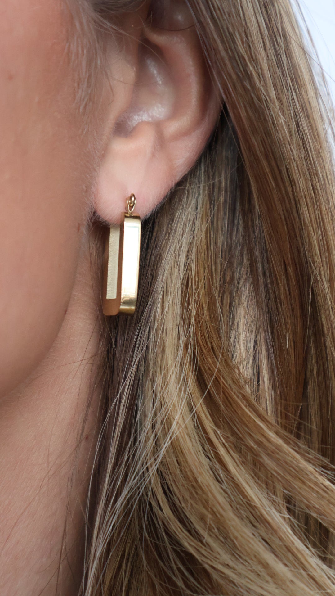 Statement Gold Earring