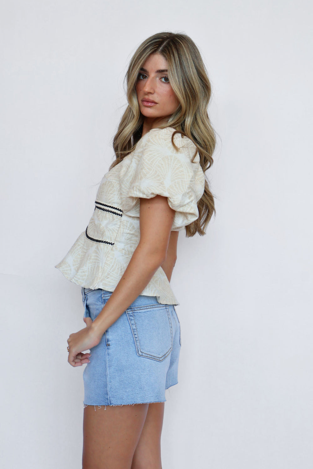 Preorder Jacquard Top