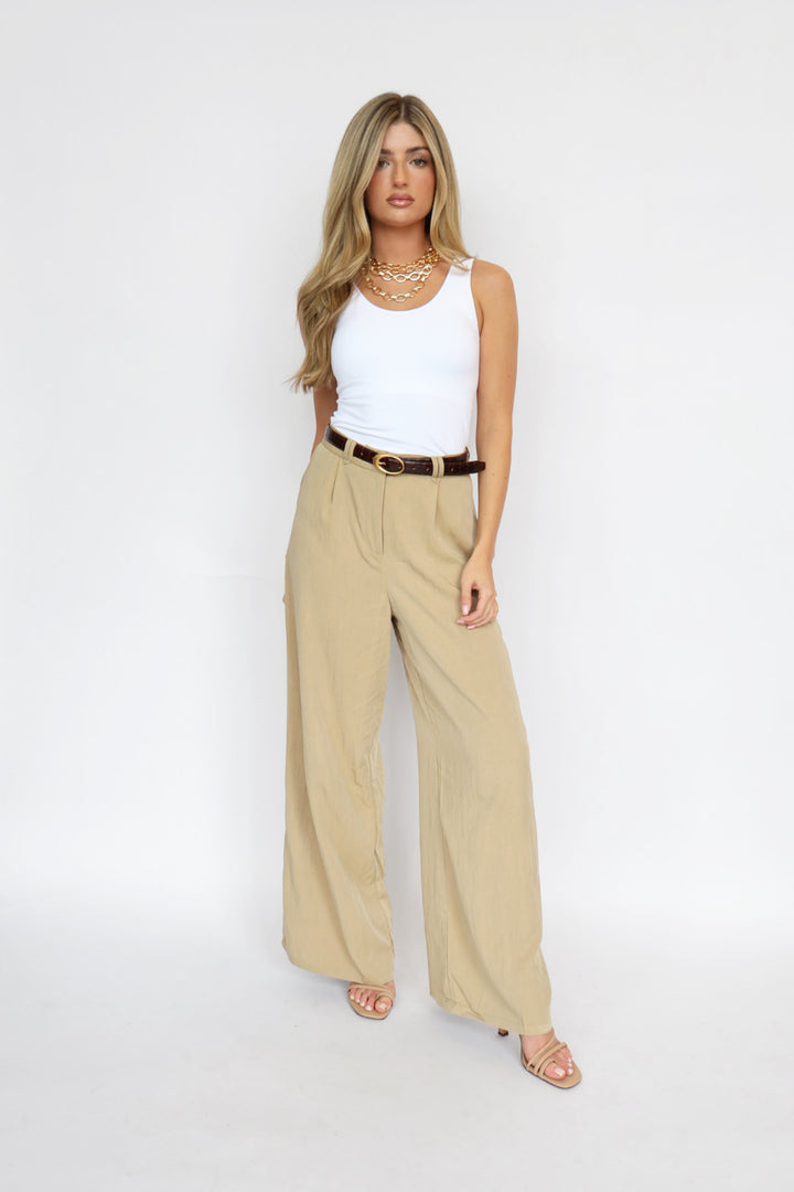 Wide Leg Trousers