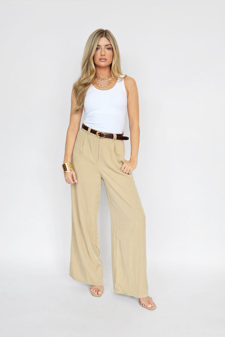 Wide Leg Trousers