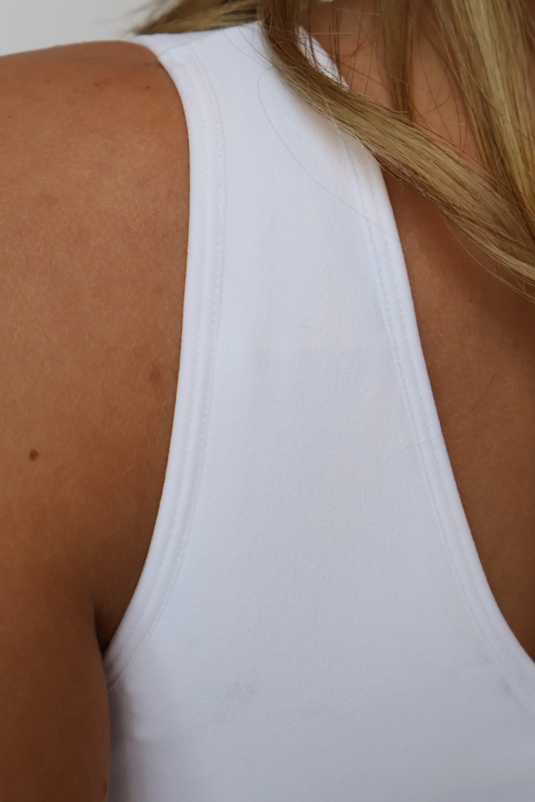 Reversible Contour Tank Top Built in Bra