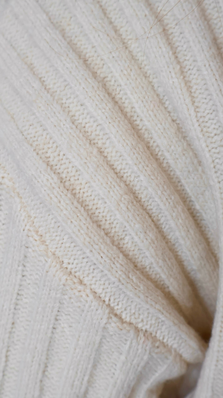 Turtleneck Rib Sweater