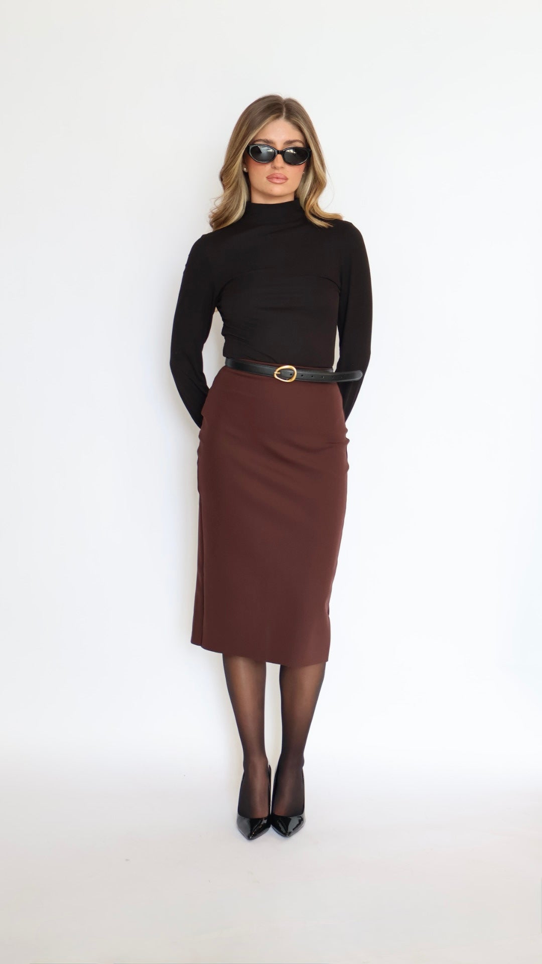 Commando Neoprene CEO Midi Skirt