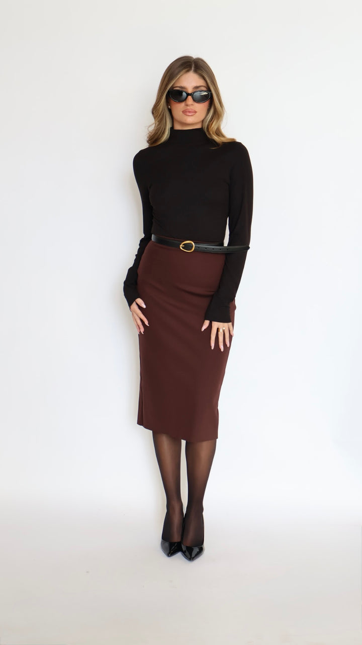 Commando Neoprene CEO Midi Skirt