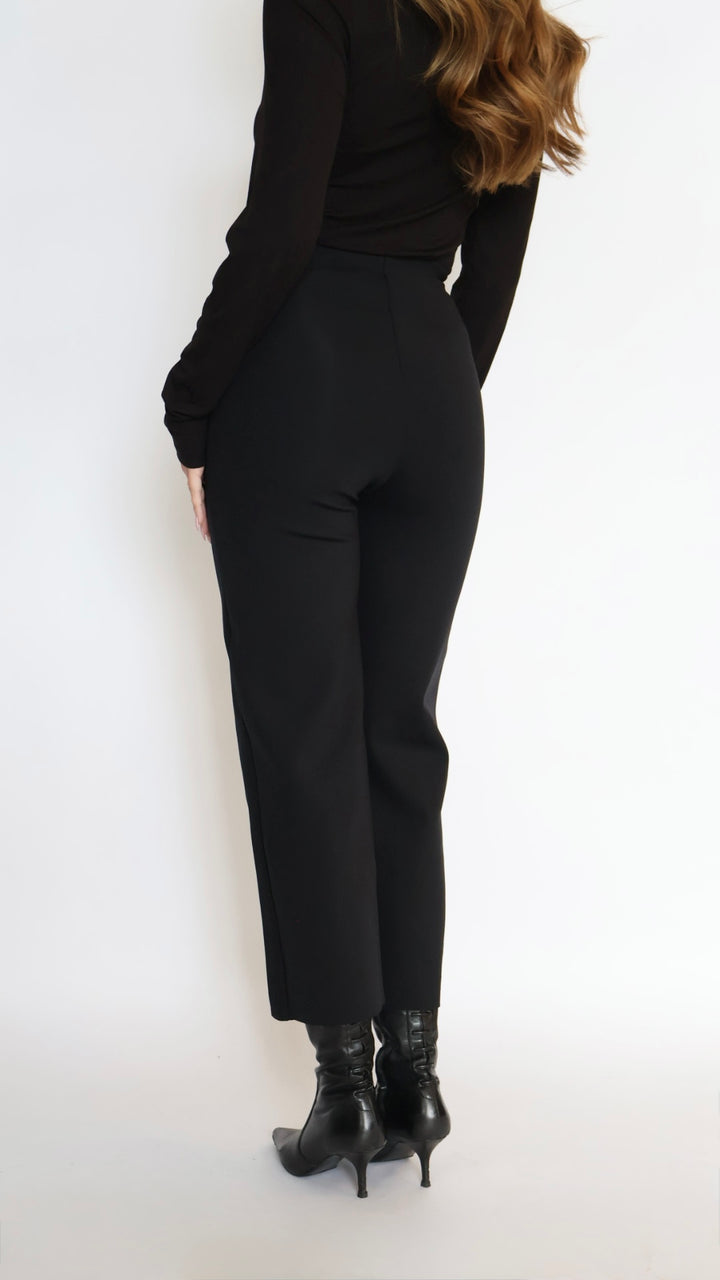 Commando Neoprene Cropped Wide Leg