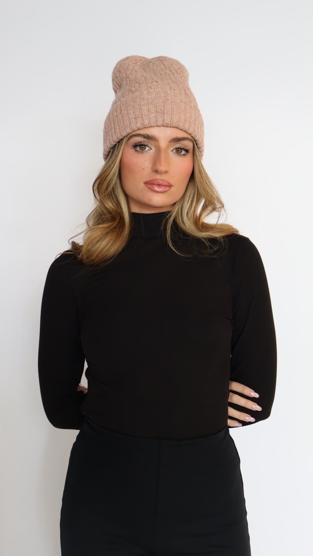 Cable Knit Winter Beanie