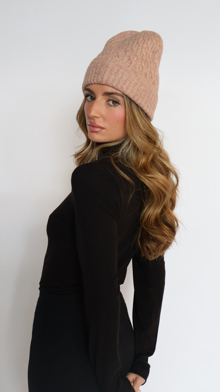 Cable Knit Winter Beanie