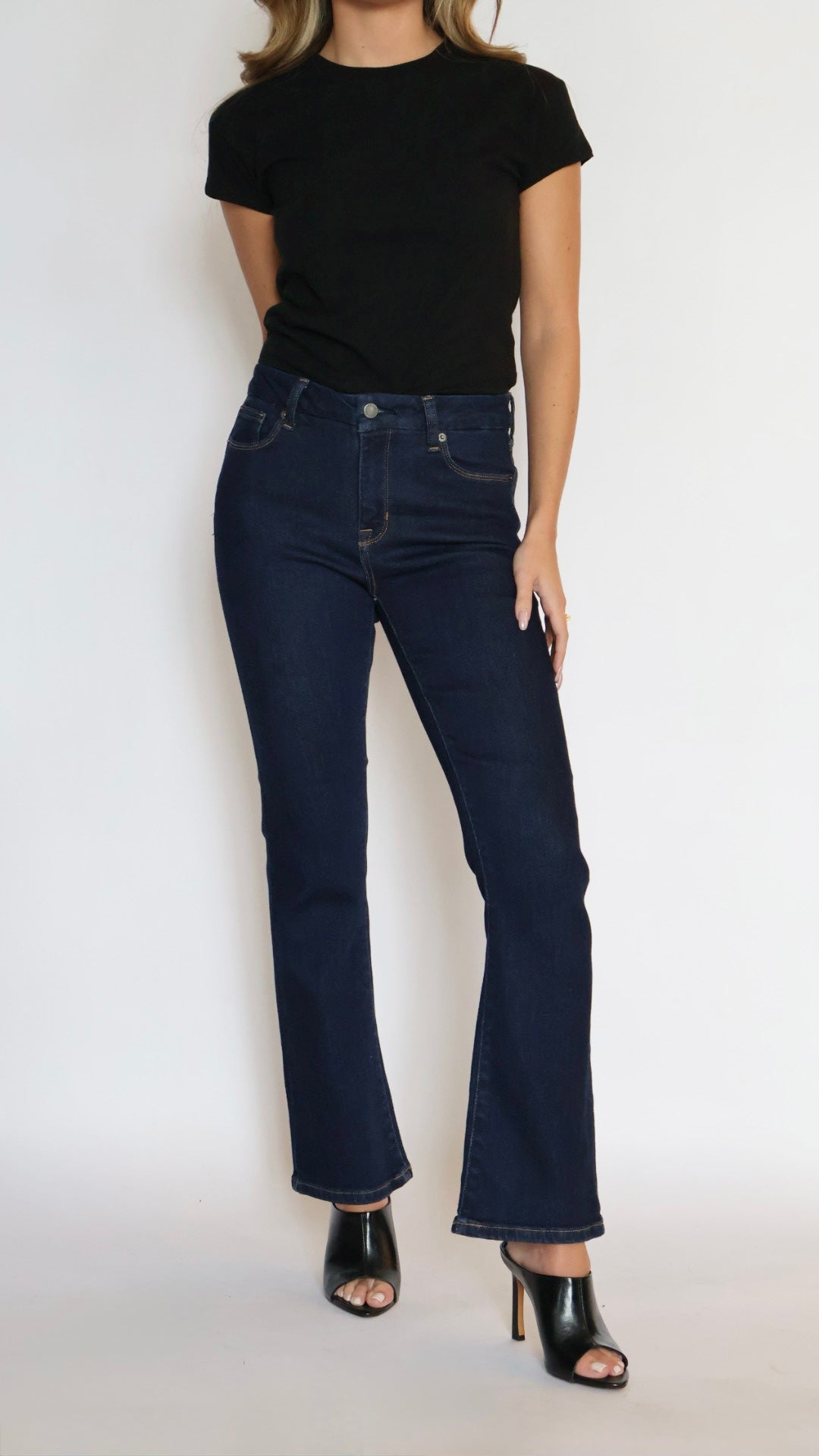 Just Black Denim Slim Clean Bootcut