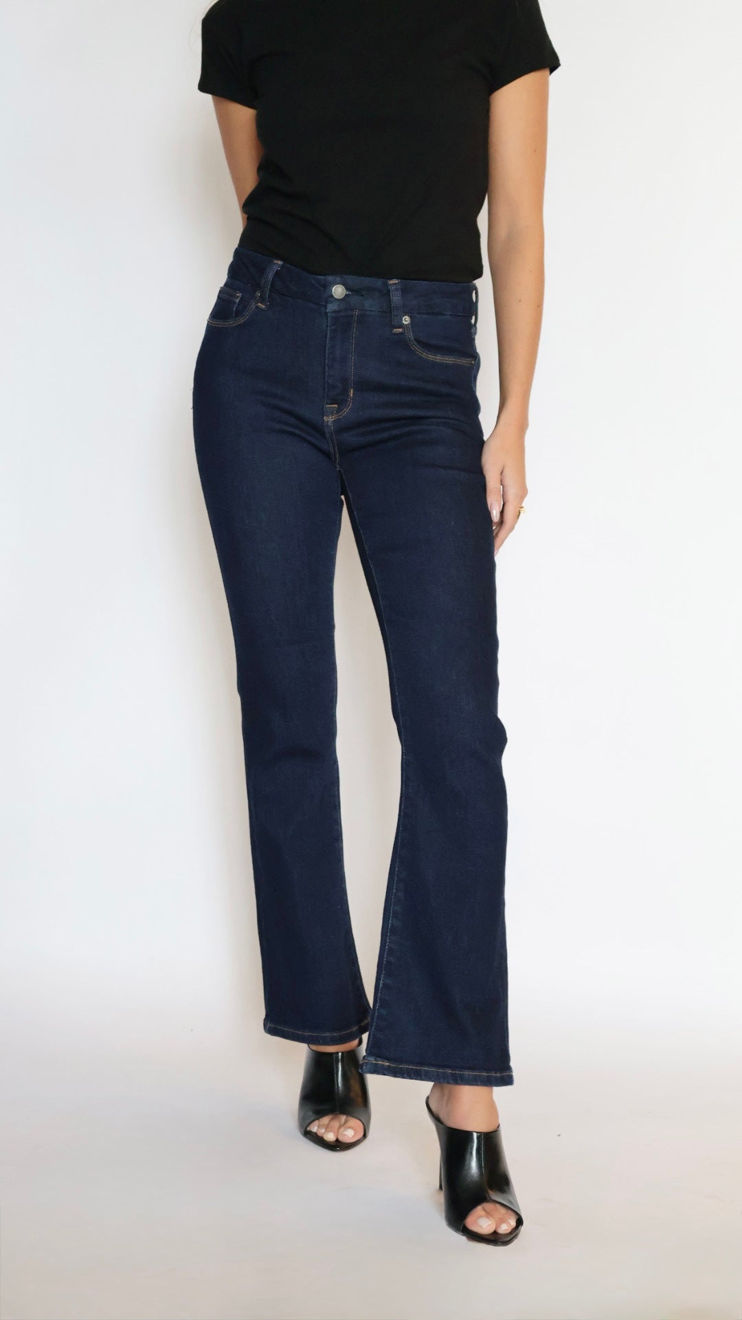 Just Black Denim Slim Clean Bootcut