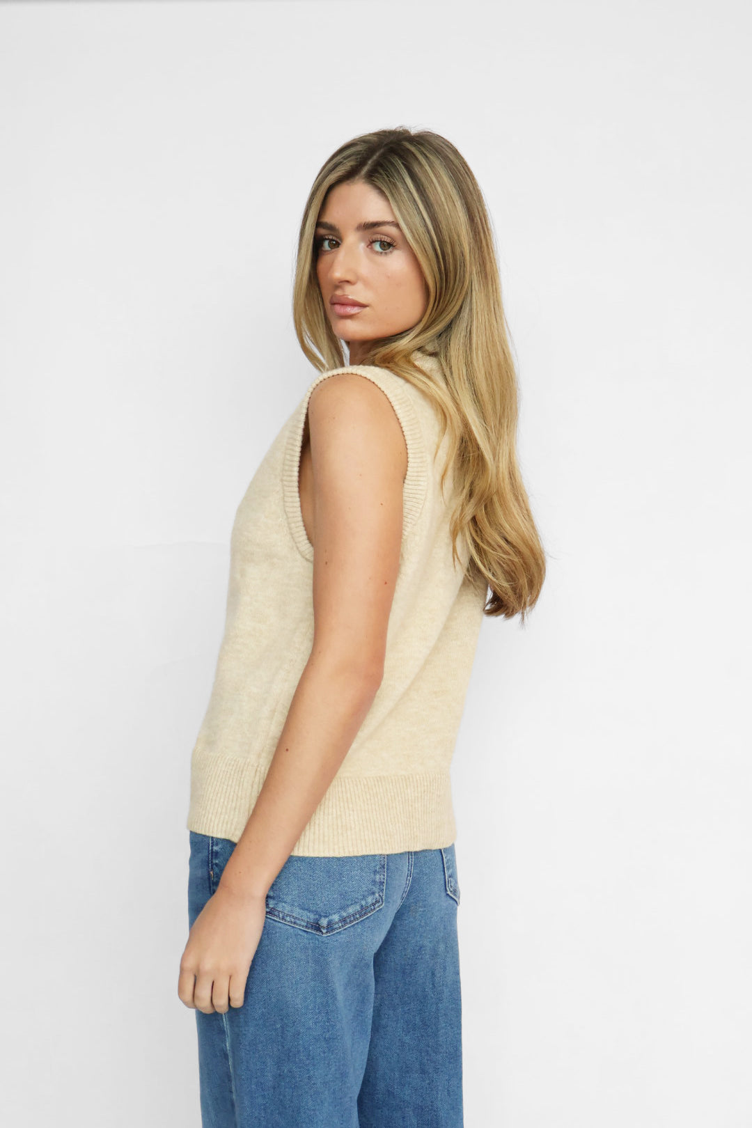 Sleeveless Zip Vest