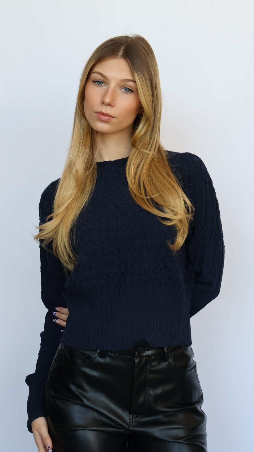 Lucy Paris Barton Knit Top