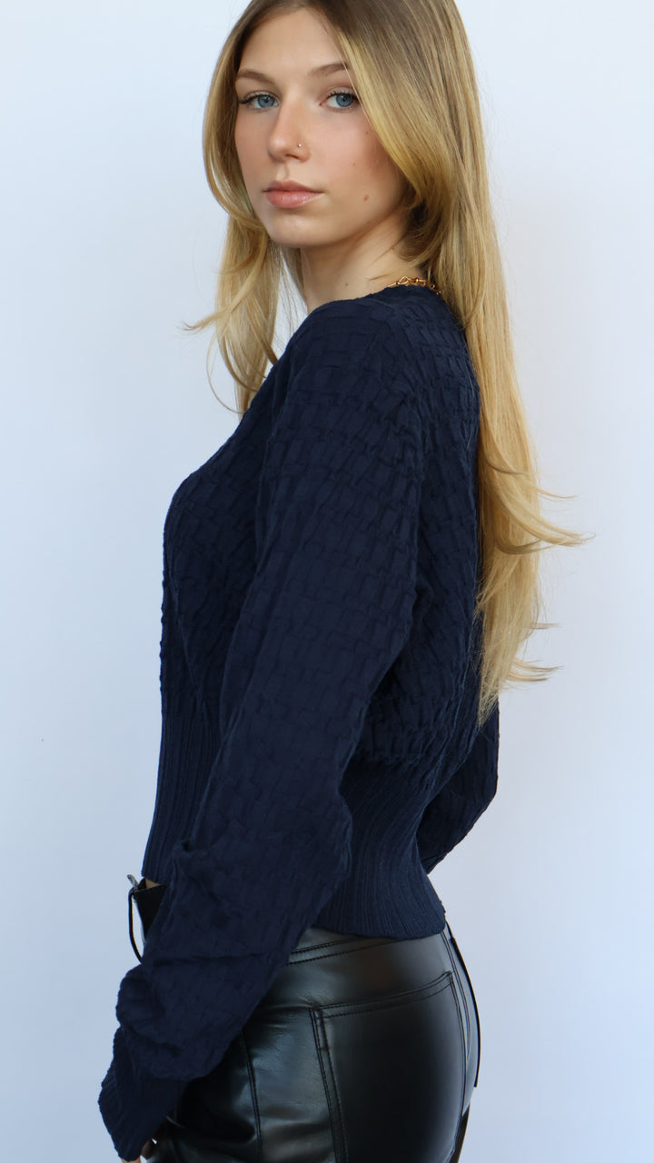 Lucy Paris Barton Knit Top