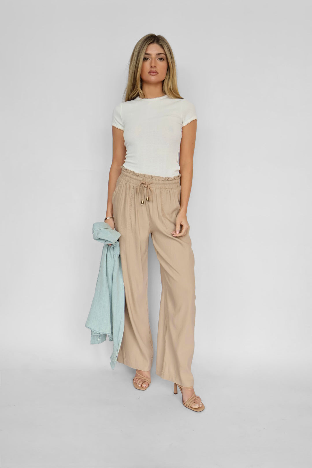 Pre Order Stormi Linen Drawstring Pants