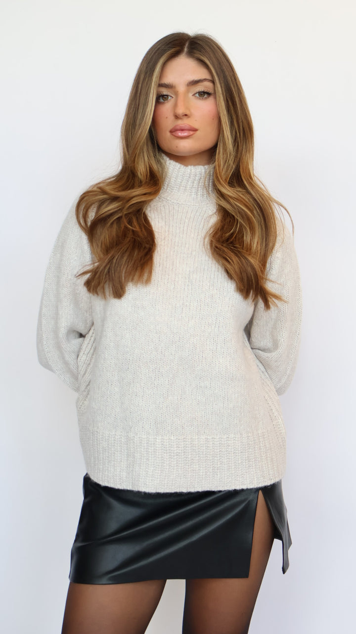 Z Supply Emerge Funnel Neck Sweater