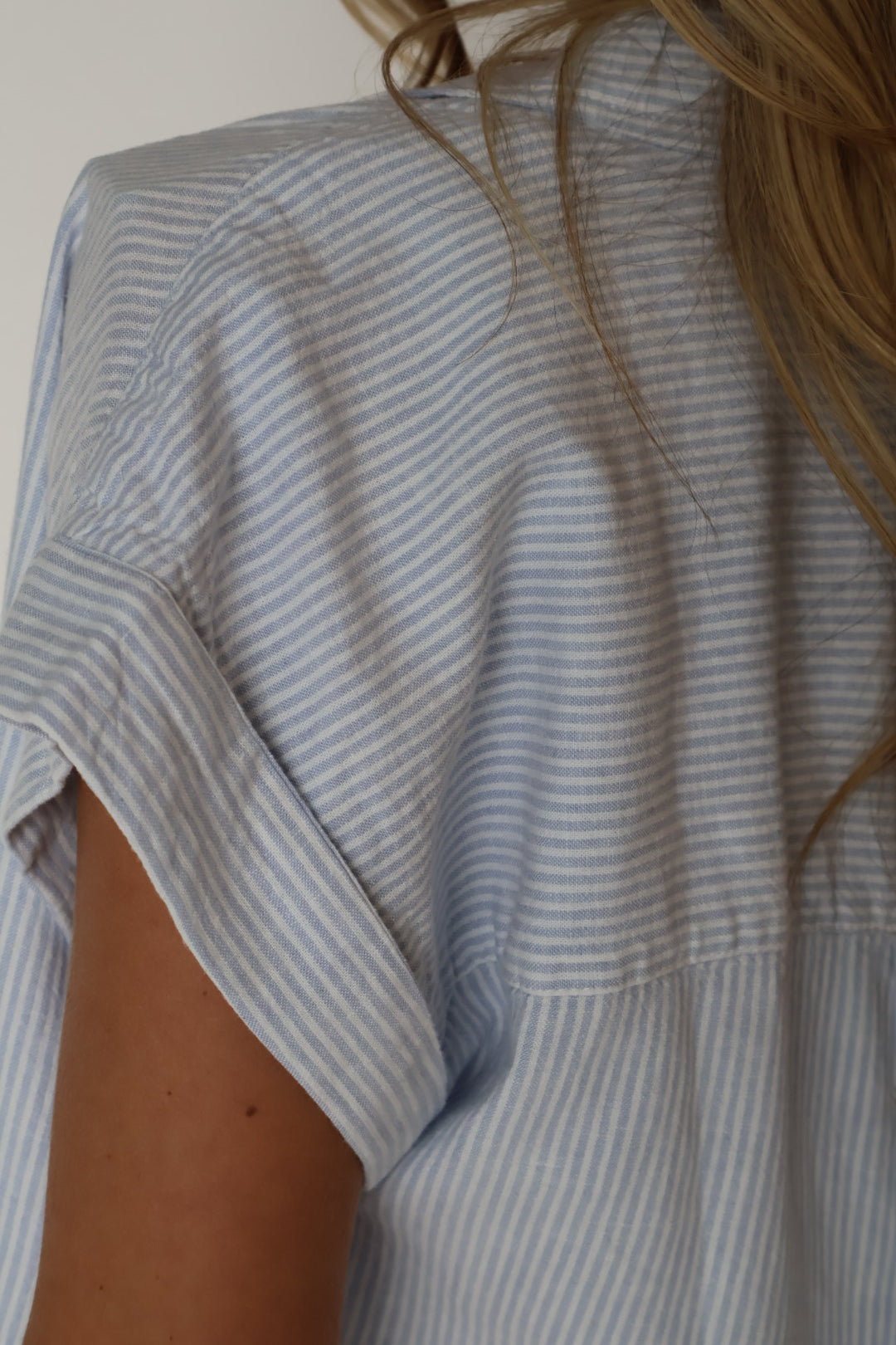Short Sleeve Button Down Top