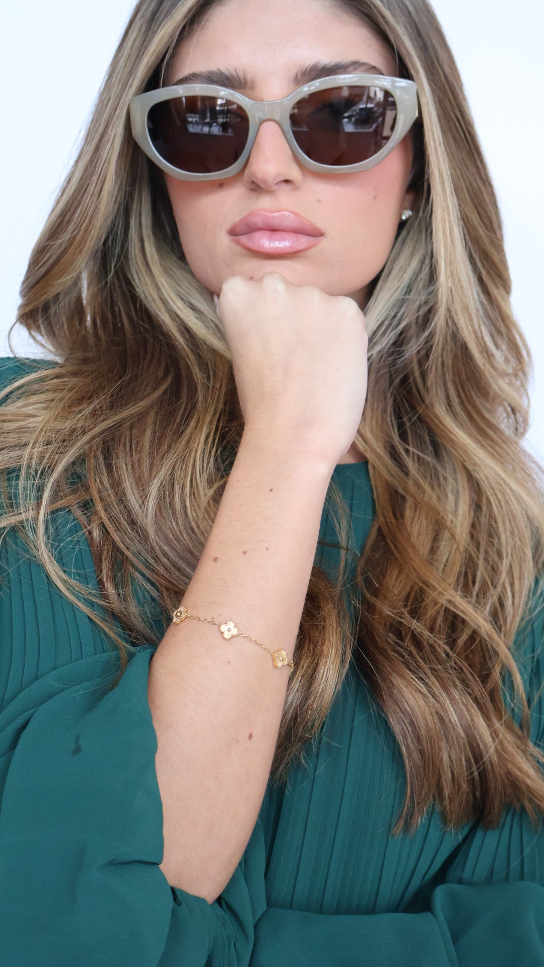 Clover Gold Bracelet