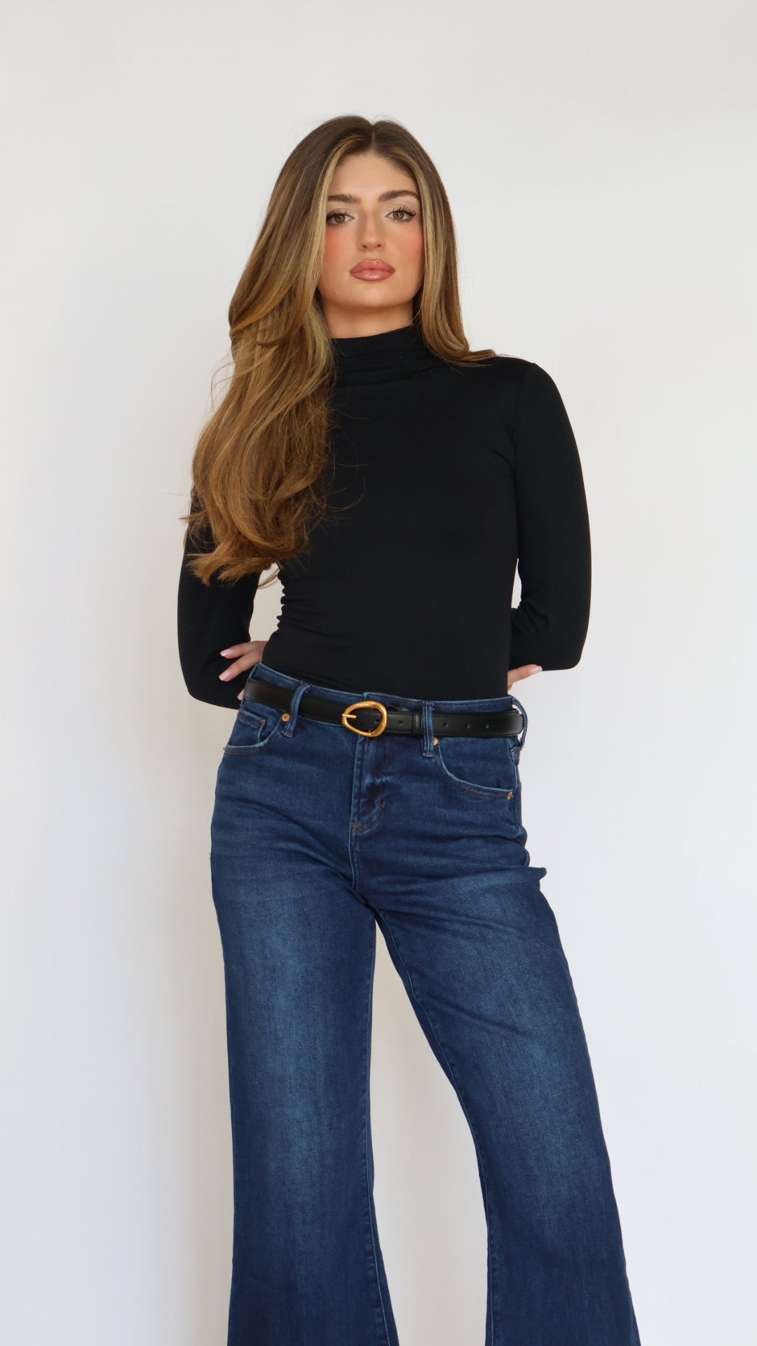 Preorder Mock Neck Long Sleeve