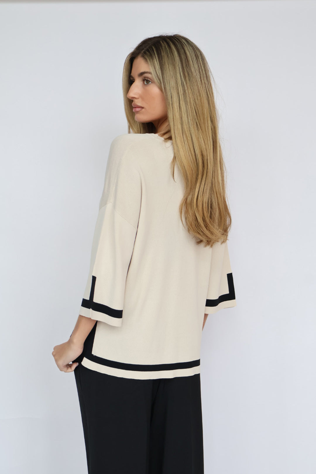 Oversized Abstract Top