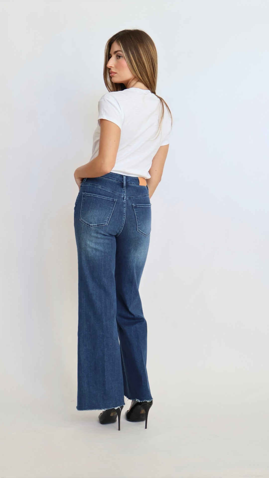 Dear John Denim Fiona Wide Leg Jeans Marsha