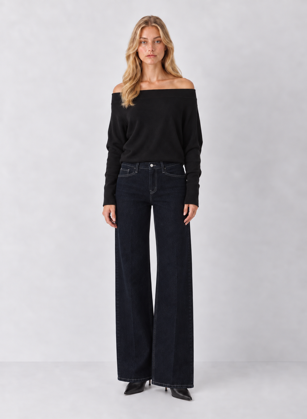 Collins Mid Rise Trouser Jeans