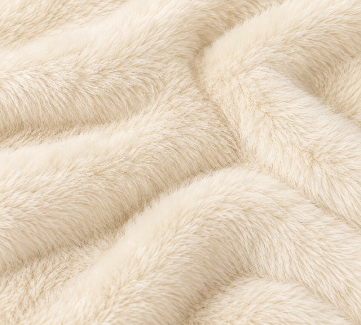 Steve Madden Hestia Faux Fur Cropped Coat