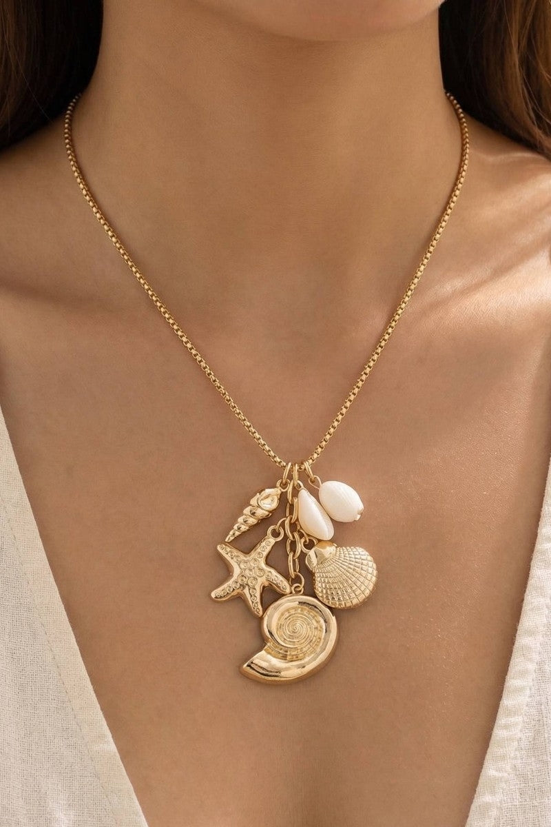 Preorder Assorted Sea Life Charms Necklace