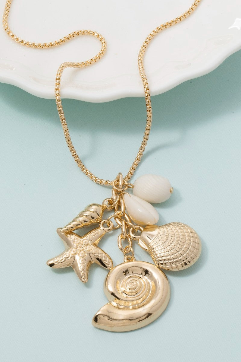 Preorder Assorted Sea Life Charms Necklace