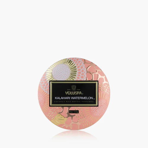 Kalahari Watermelon Mini Tin Candle