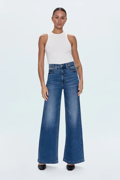 Pistola Lana High Rise Ultra Wide Leg Jeans - SOHO