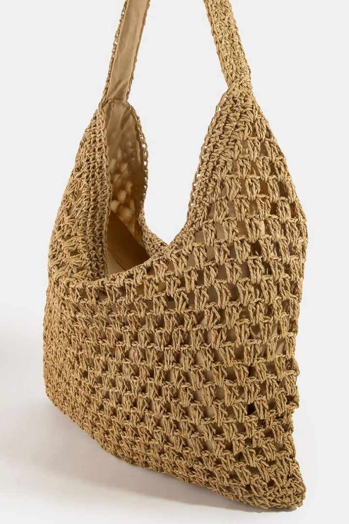 Preorder Straw Large Shoulder Bag