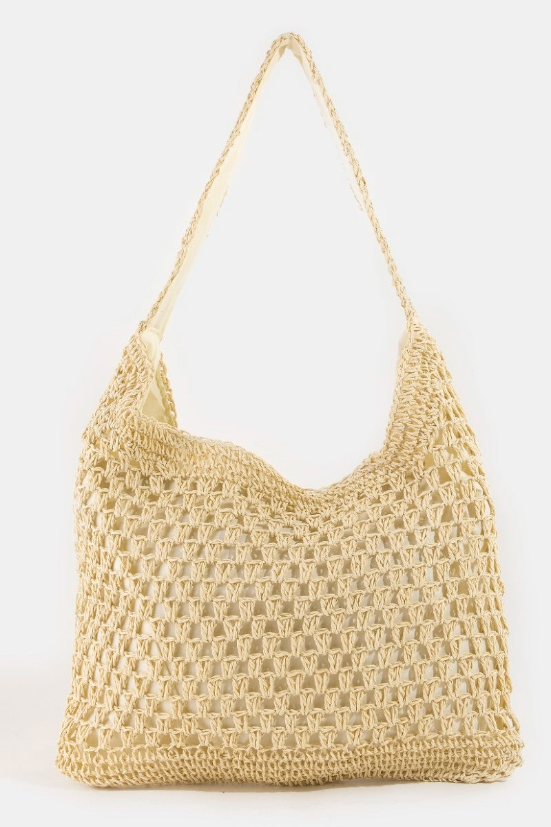 Preorder Straw Large Shoulder Bag