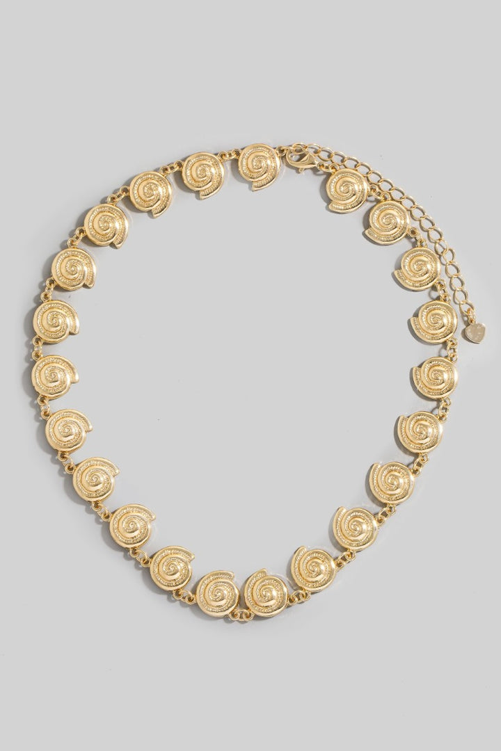 Sealife Seashell Chain Necklace