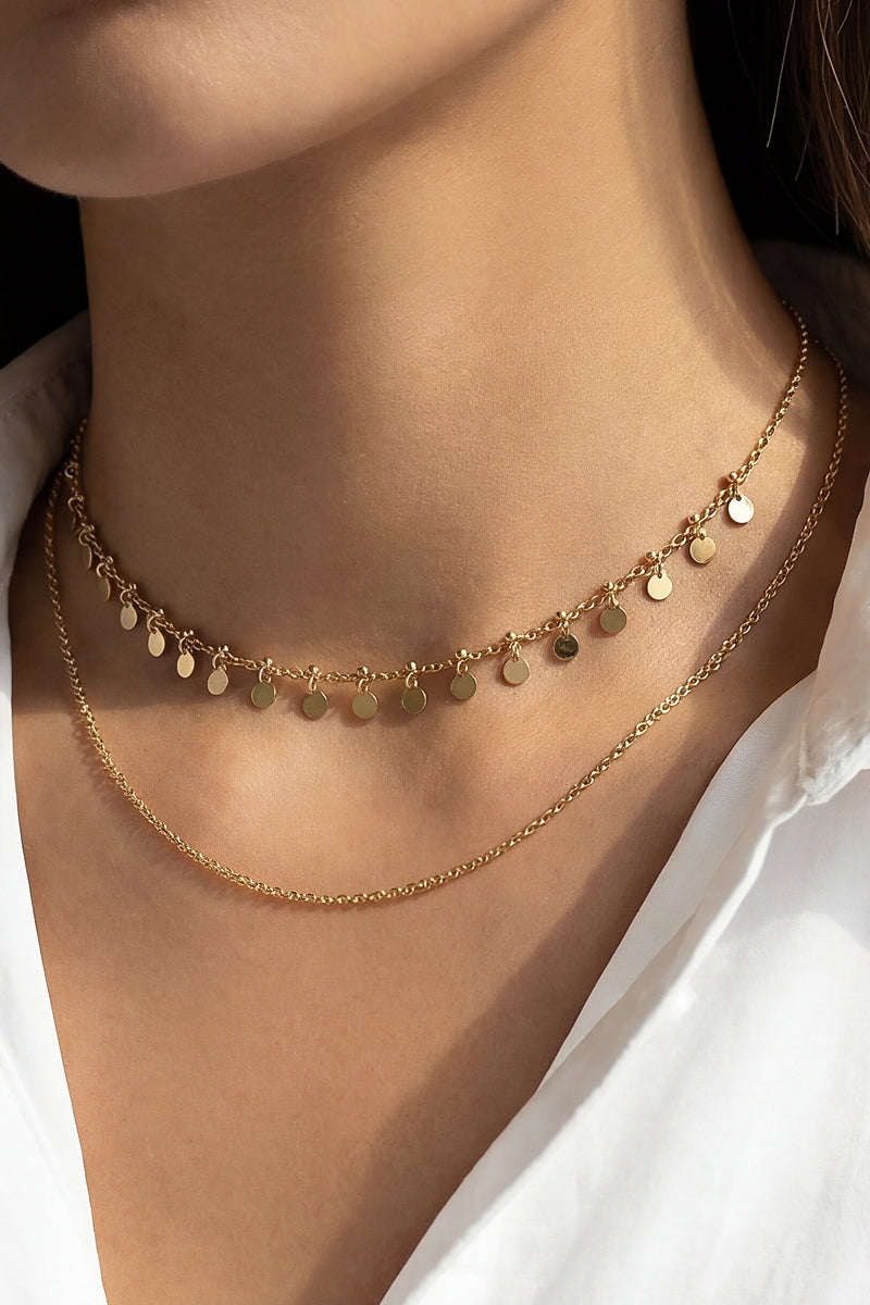 Preorder Dainty Layered Charm Necklace
