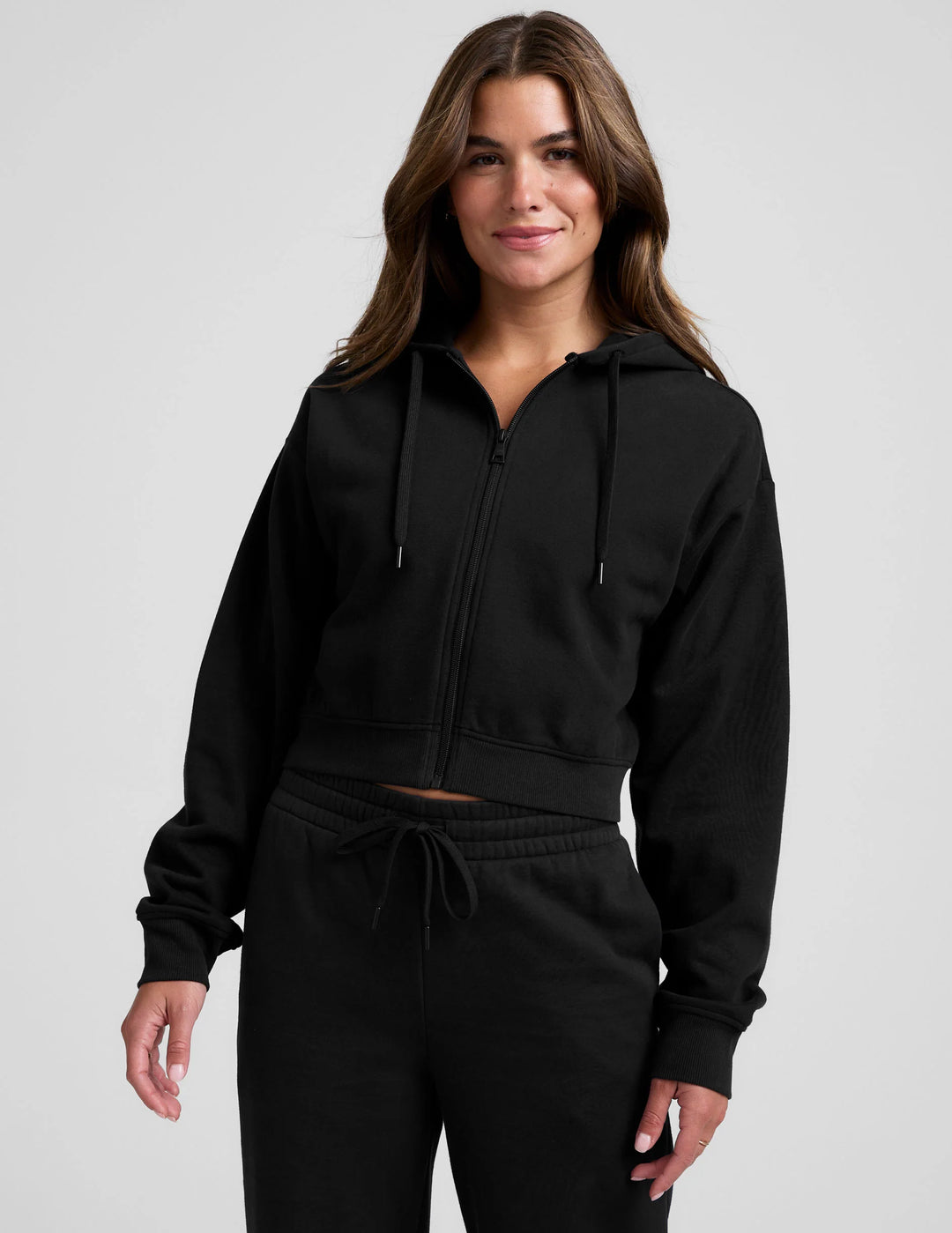 Beyond Yoga Luxe Fleece Zip Up Hoodie