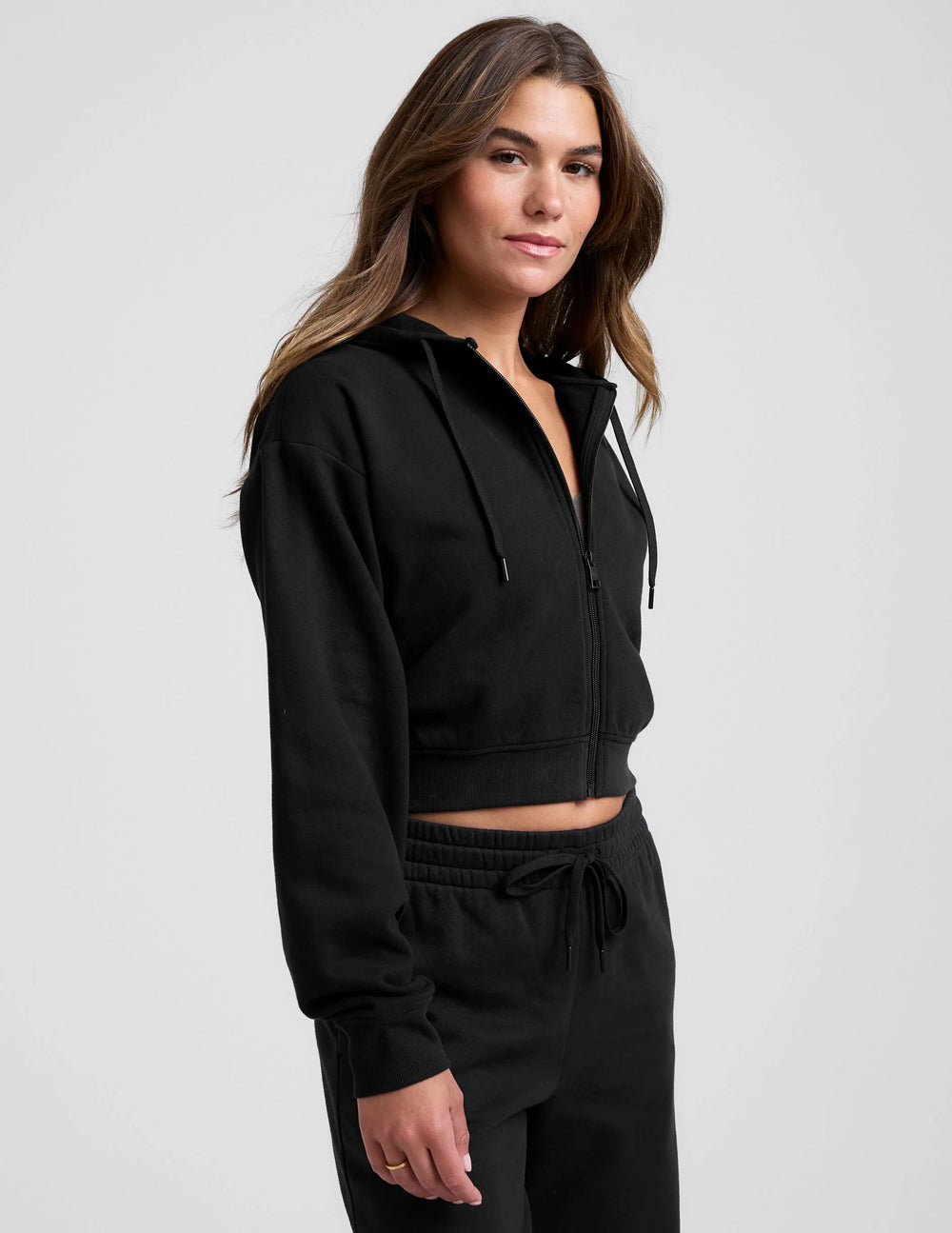 Beyond Yoga Luxe Fleece Zip Up Hoodie