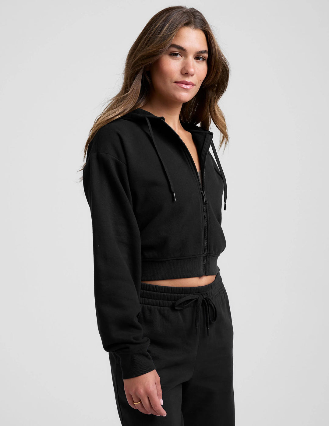 Beyond Yoga Luxe Fleece Zip Up Hoodie